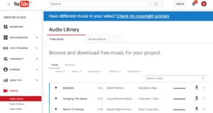 Why YouTube Audio Library Is a Good Source of Free Music - VIDEOLANE.COM ⏩