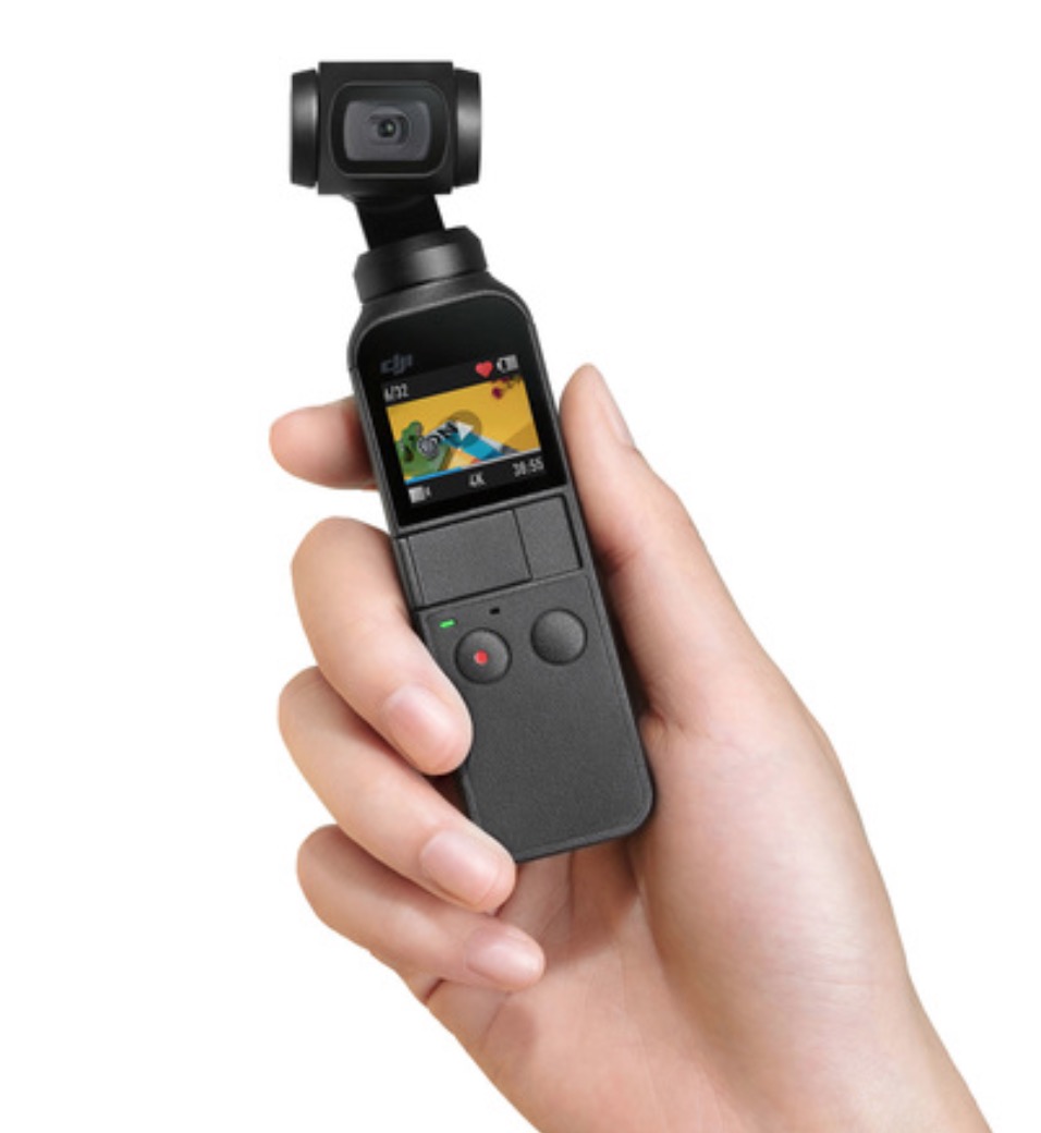 DJI Osmo Pocket - The Smallest 3-axis Stabilizer With Camera ...