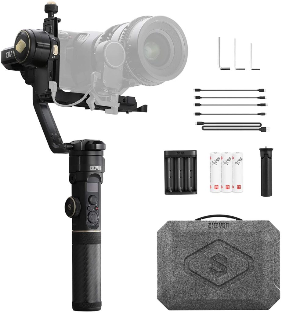 Zhiyun Crane 2S 3-Axis Handheld Gimbal Stabilizer for DSLR Cameras ...