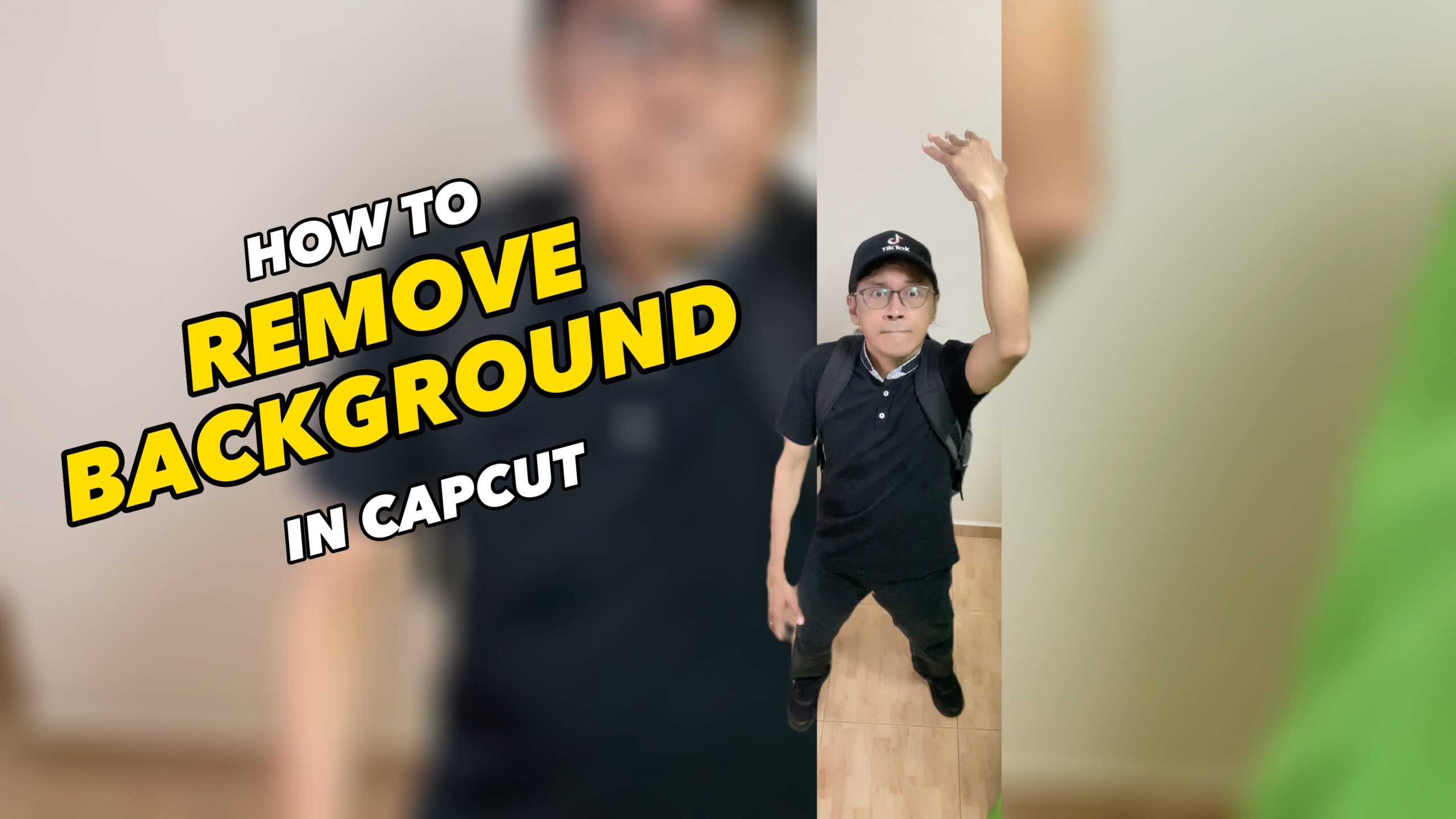 How To Remove The Background In A Video Using CapCut VIDEOLANE COM 