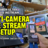 Multicamera Live Stream Setup