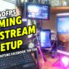 Gaming Live Stream Setup